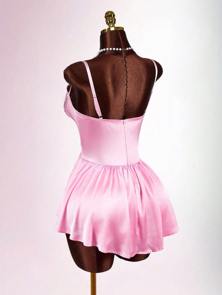 Rochie mini SHEIN, roz