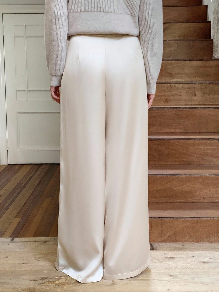 Pantaloni SHEIN, crem