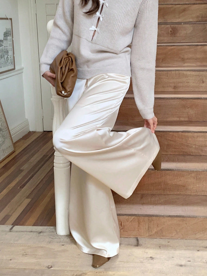 Pantaloni SHEIN, crem