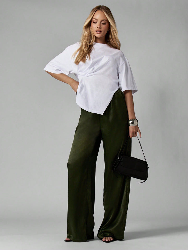 Pantaloni SHEIN, kaki