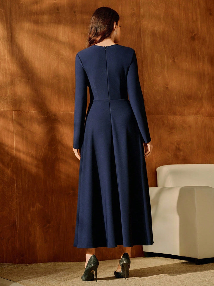 Rochie midi SHEIN, albastru