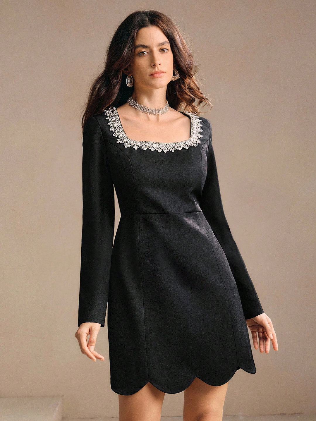 Rochie scurtă SHEIN, negru