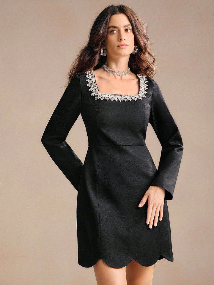 Rochie scurtă SHEIN, negru