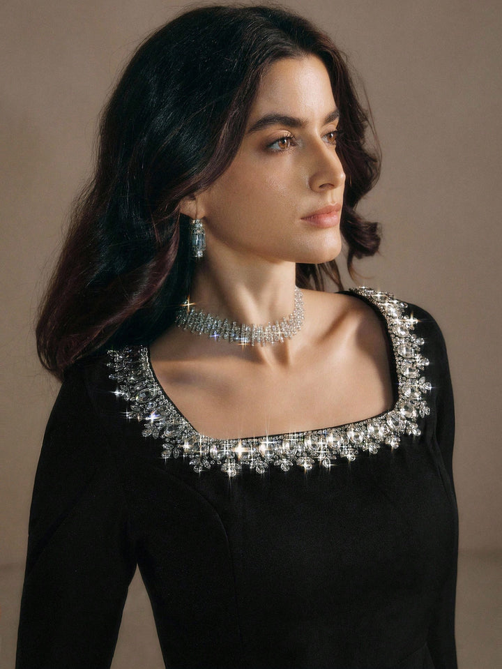 Rochie scurtă SHEIN, negru