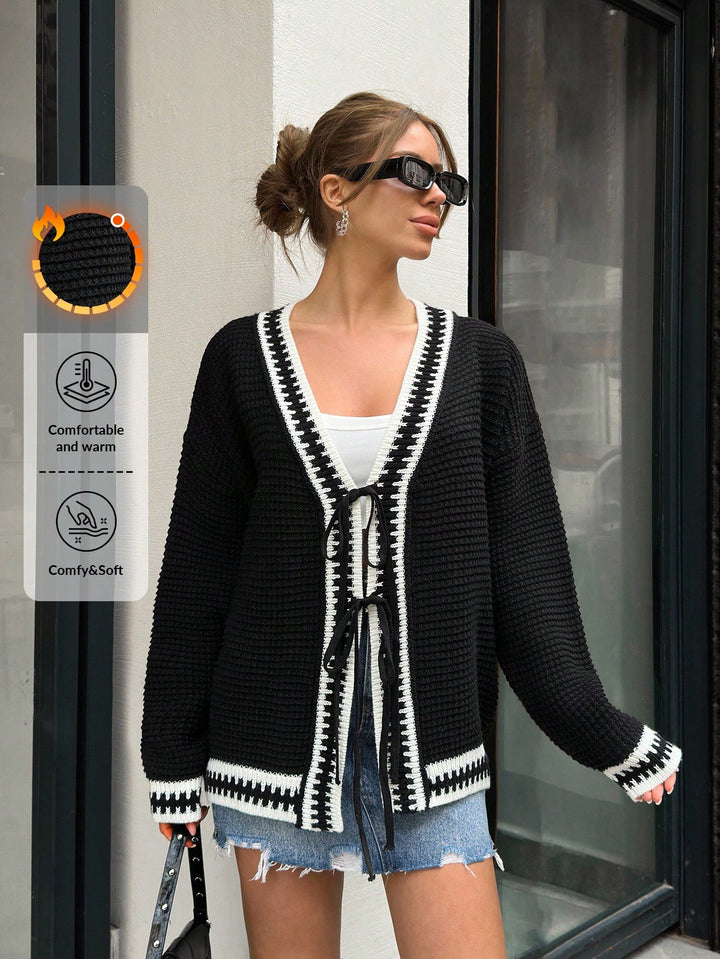 Cardigan SHEIN, negru