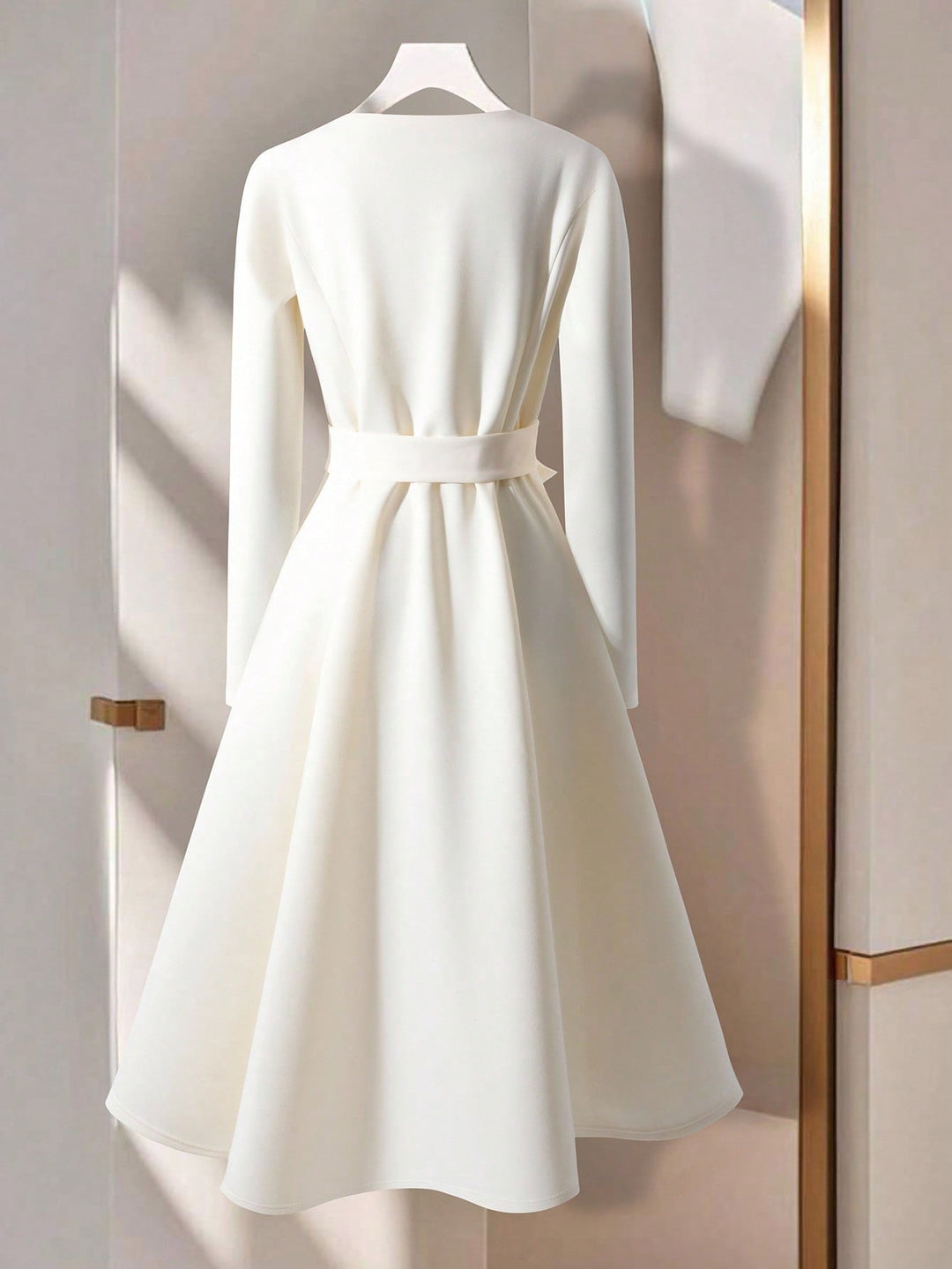 Rochie maxi SHEIN, bej