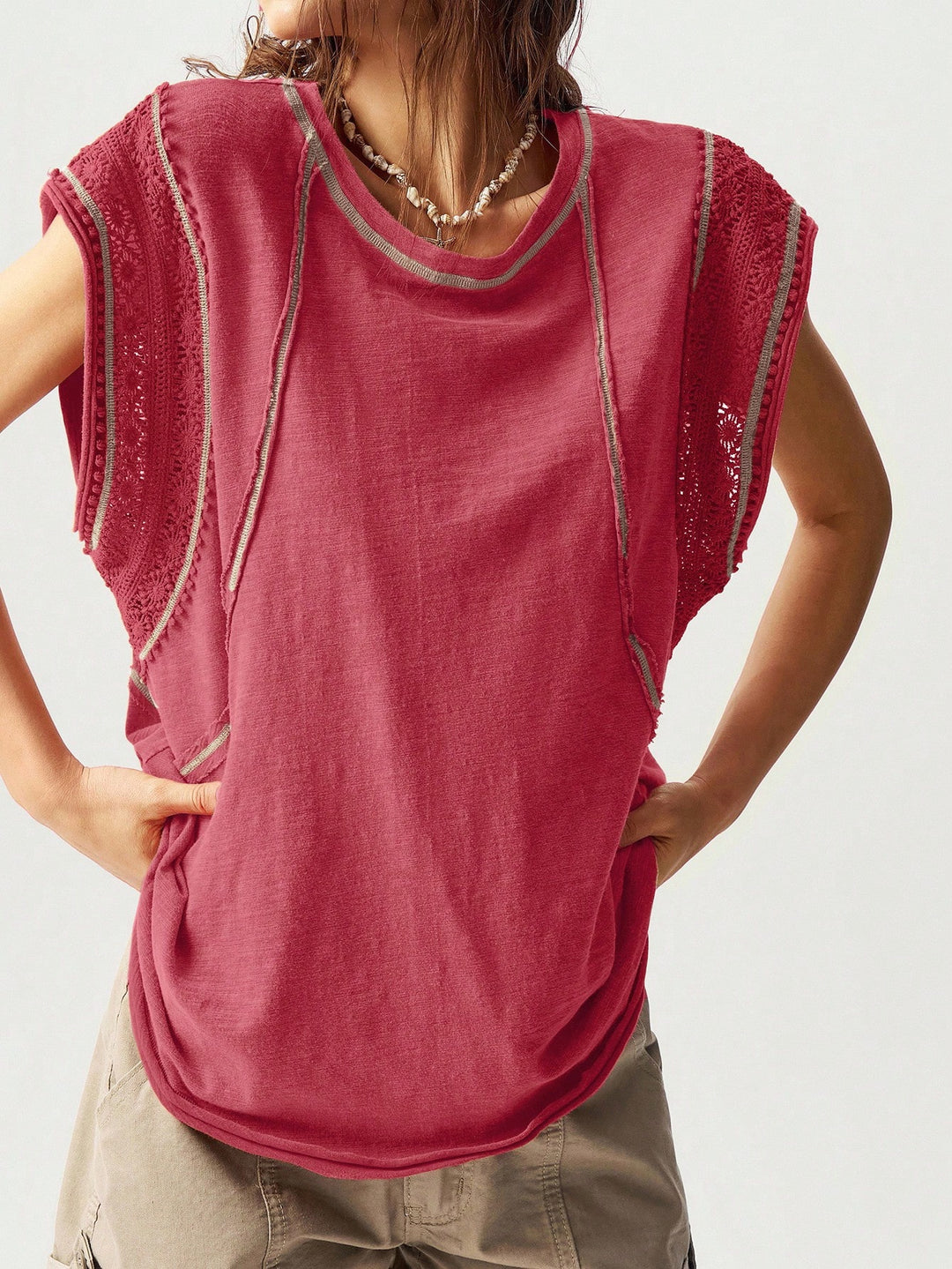 Tricou SHEIN, roz