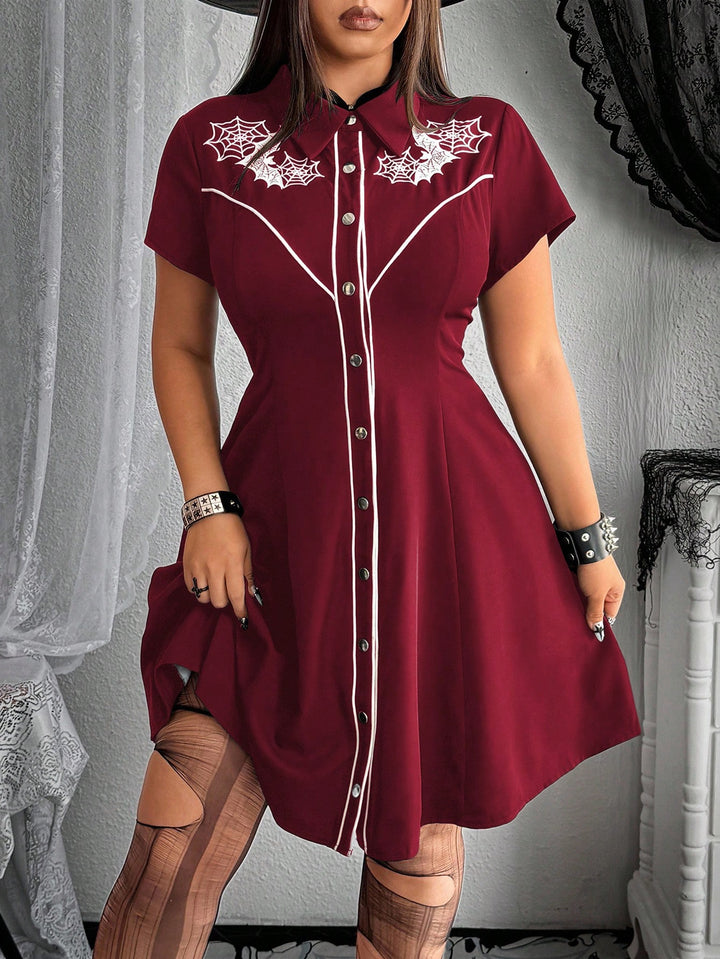Rochie SHEIN, vișiniu