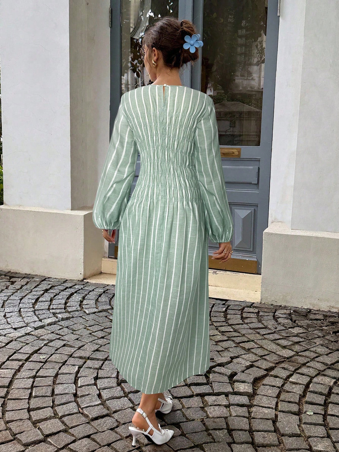 Rochie maxi SHEIN, mix culori