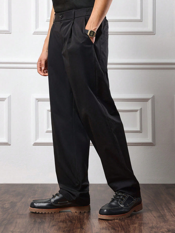 Pantalon SHEIN, negru
