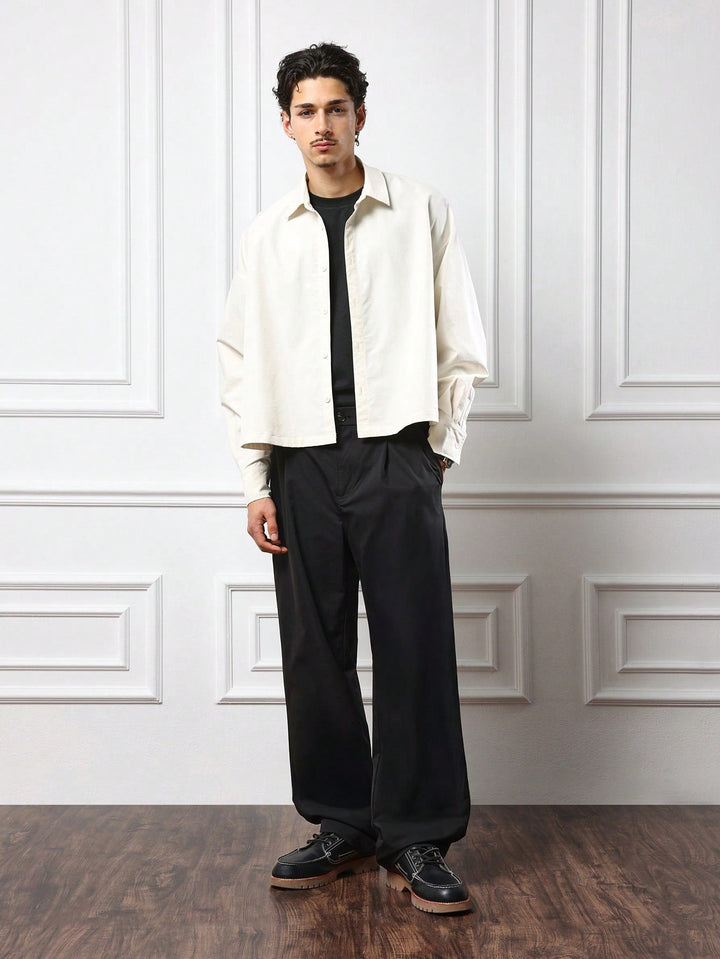 Pantalon SHEIN, negru