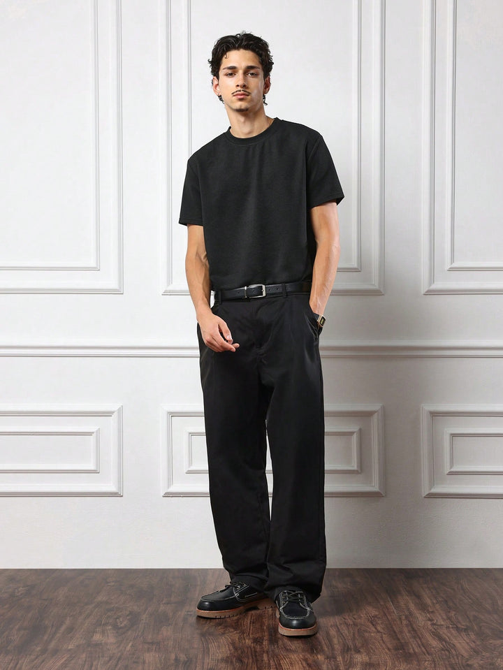 Pantalon SHEIN, negru