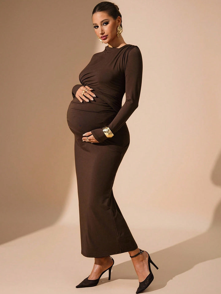 Rochie SHEIN, maro