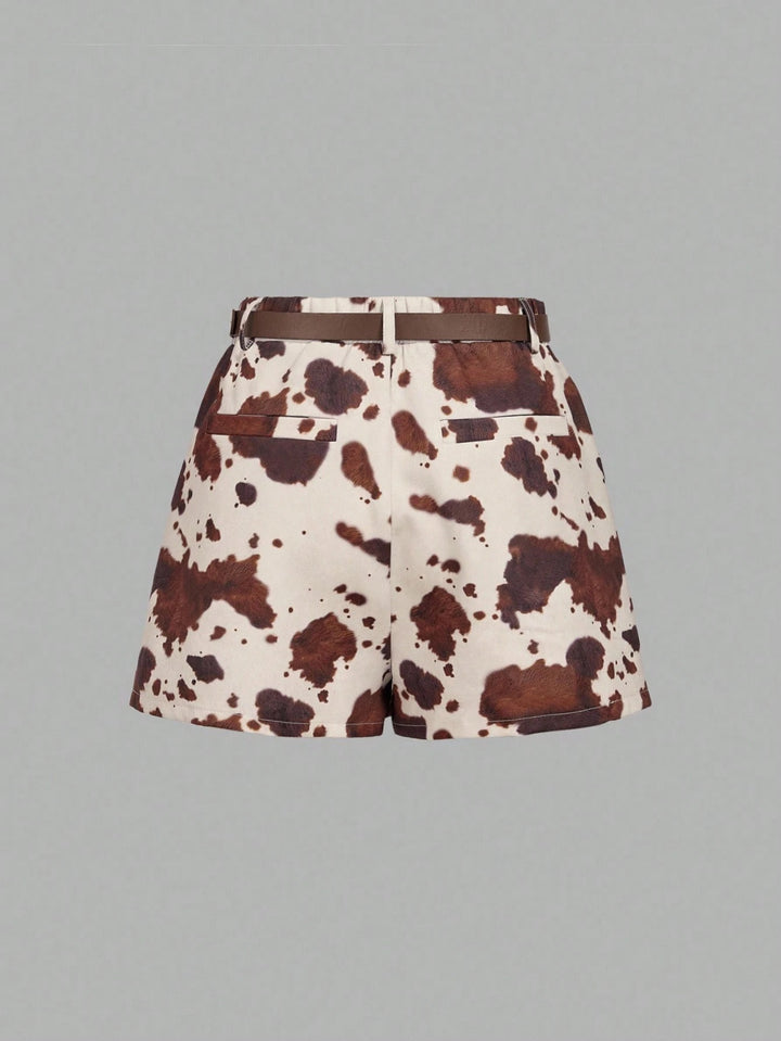 Fustă pantalon SHEIN, mix culori