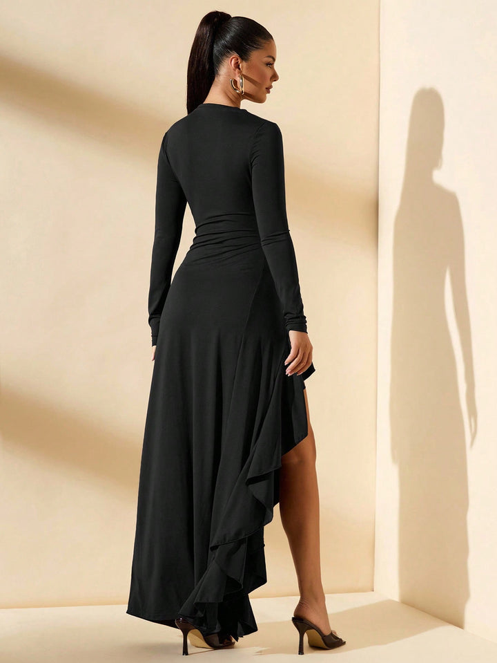 Rochie maxi SHEIN, negru