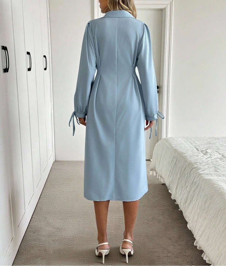 Rochie midi Shein, albastru