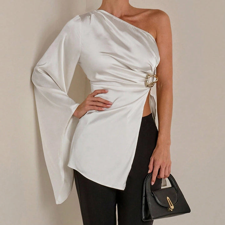 Top elegant SHEIN, fehér