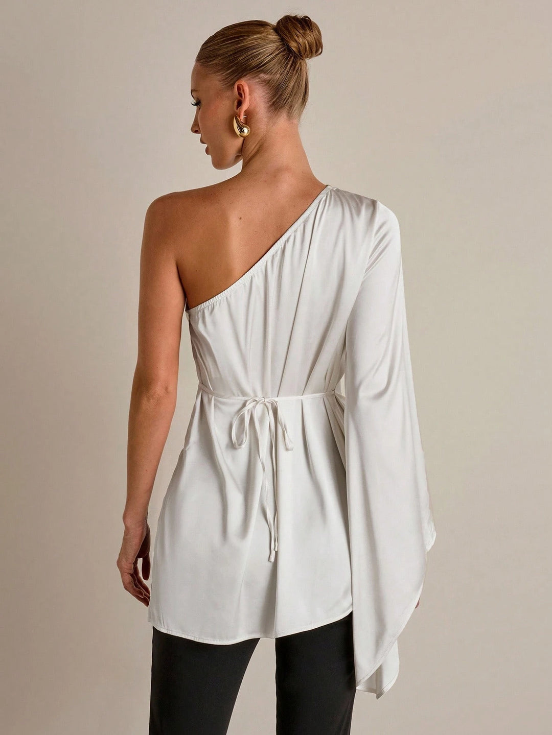 Top elegant SHEIN, fehér