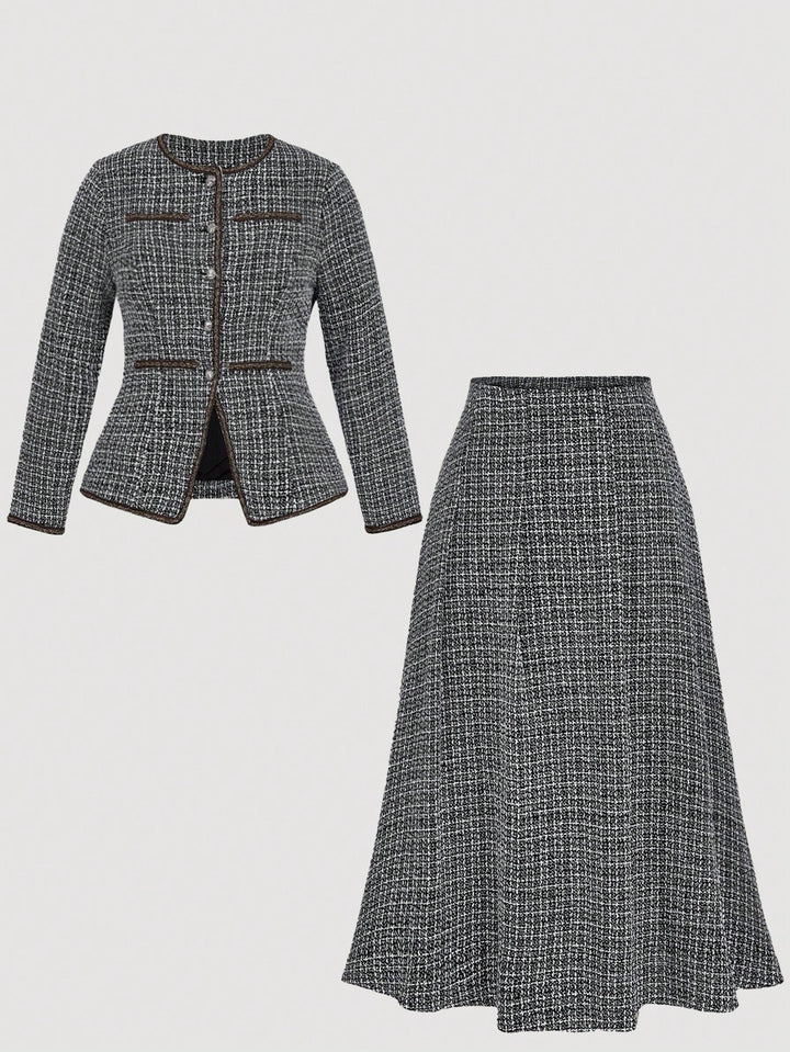 Costum SHEIN, negru