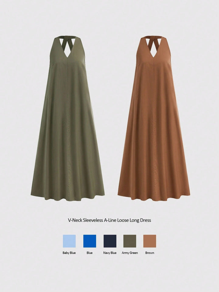 Rochie midi SHEIN, maro