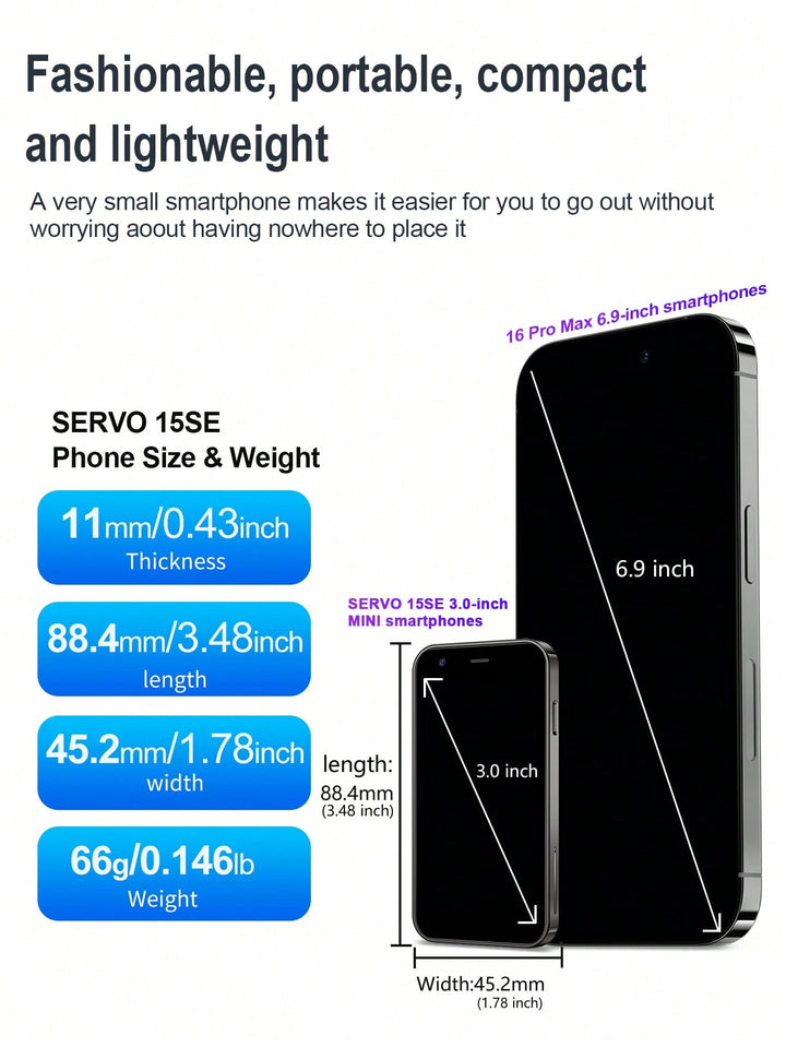 Telefon mobil SHEIN, albastru