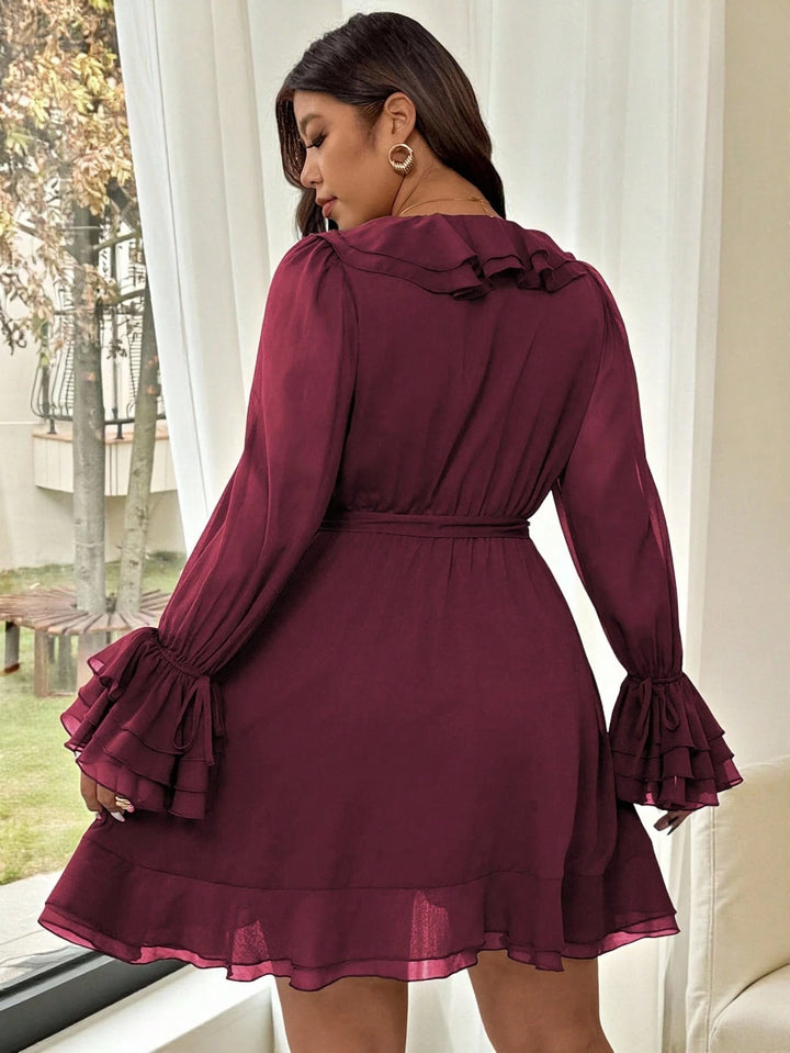 Rochie mini SHEIN, vișiniu