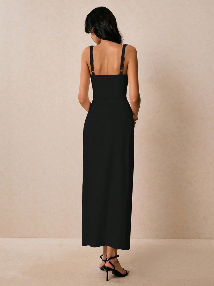 Rochie maxi SHEIN, negru