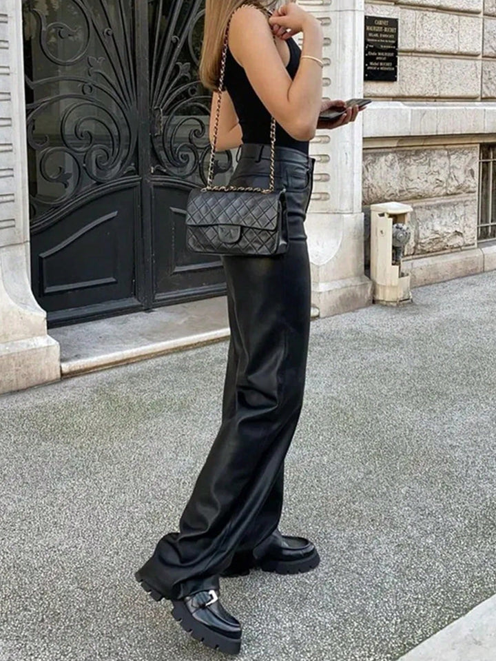 Pantaloni SHEIN, negru