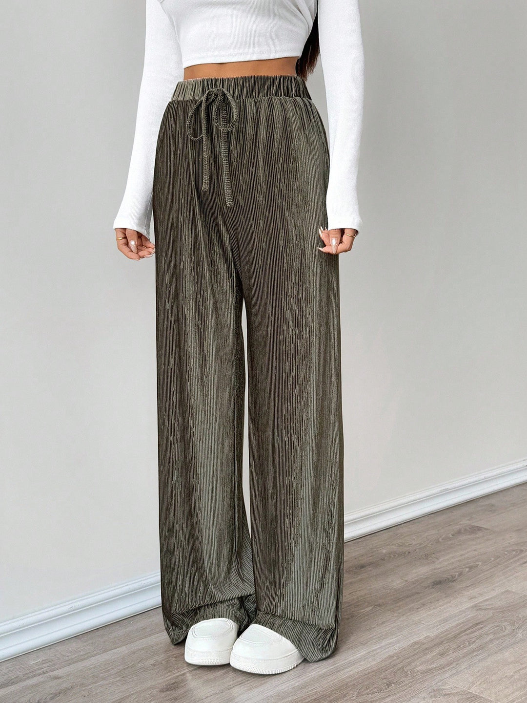 Pantaloni SHEIN, kaki