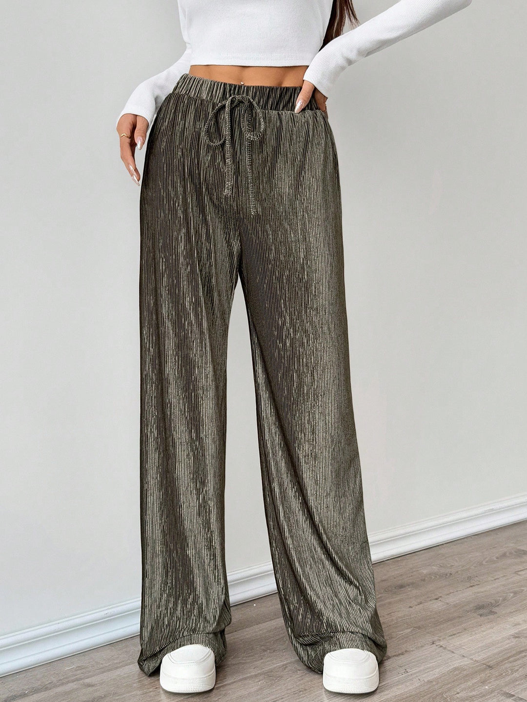 Pantaloni SHEIN, kaki