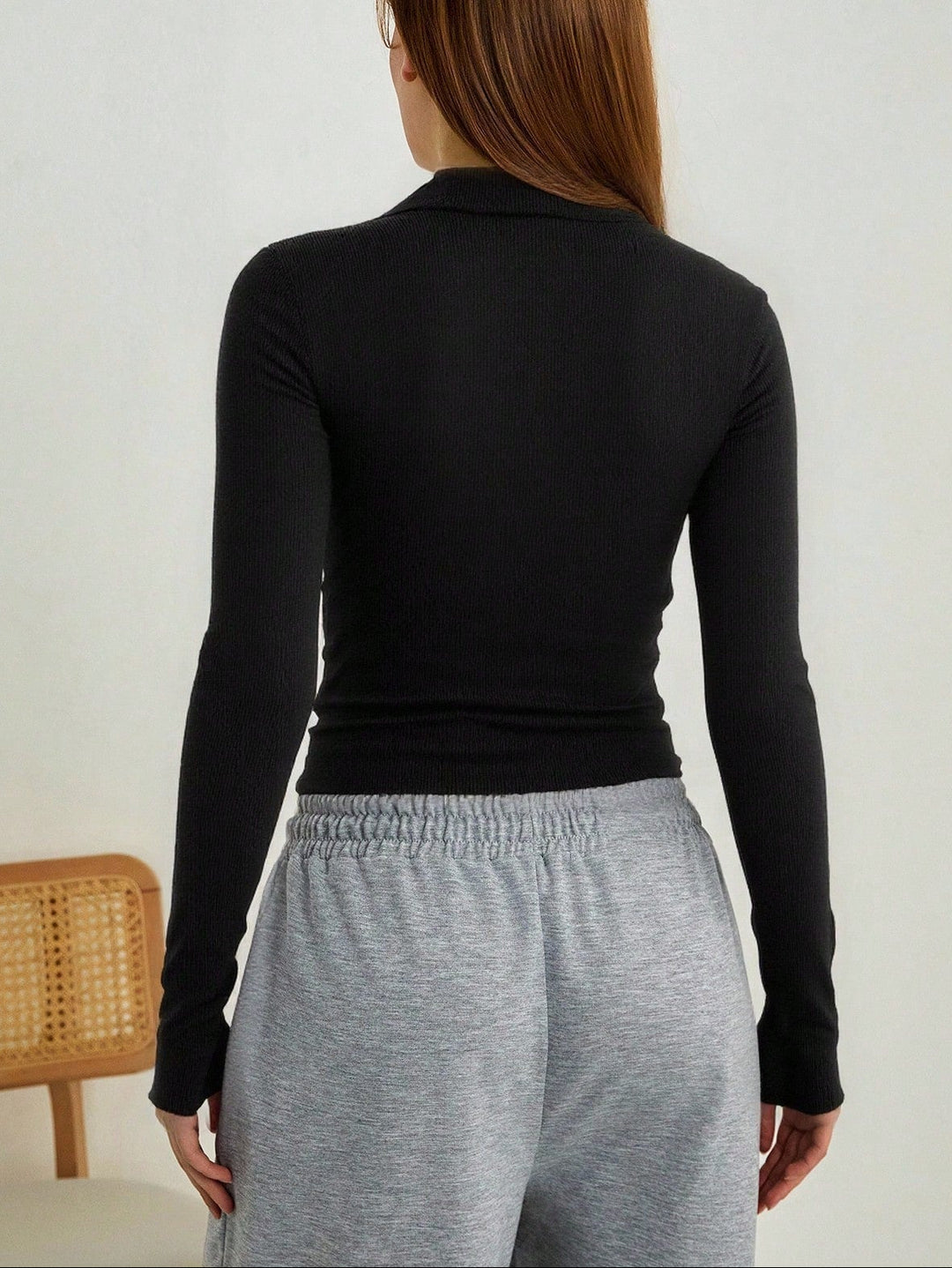 Bluză SHEIN, negru