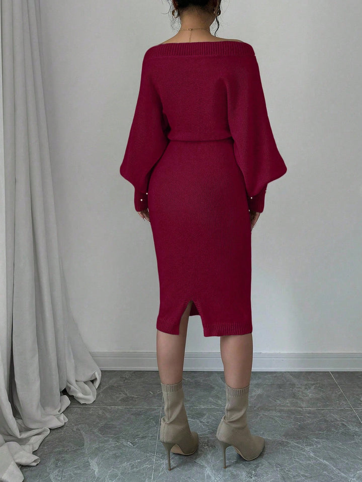 Rochie SHEIN, vișiniu