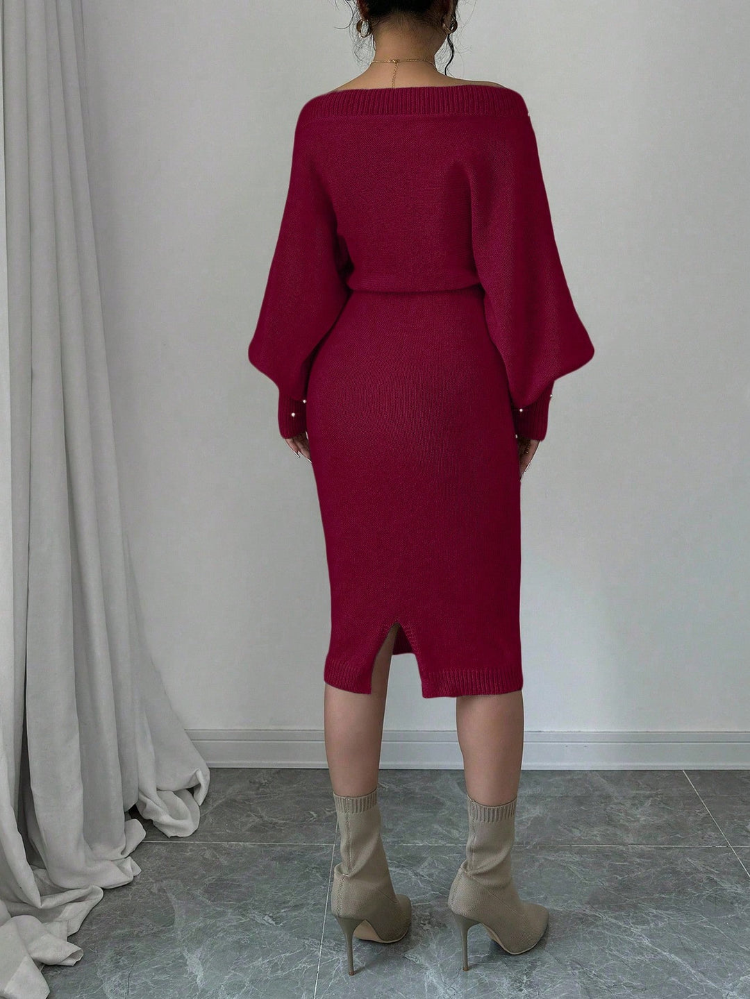 Rochie SHEIN, vișiniu