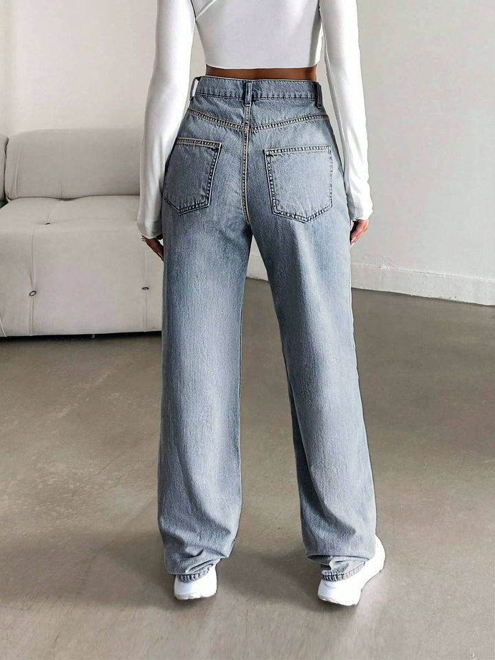 Jeans SHEIN, albastru