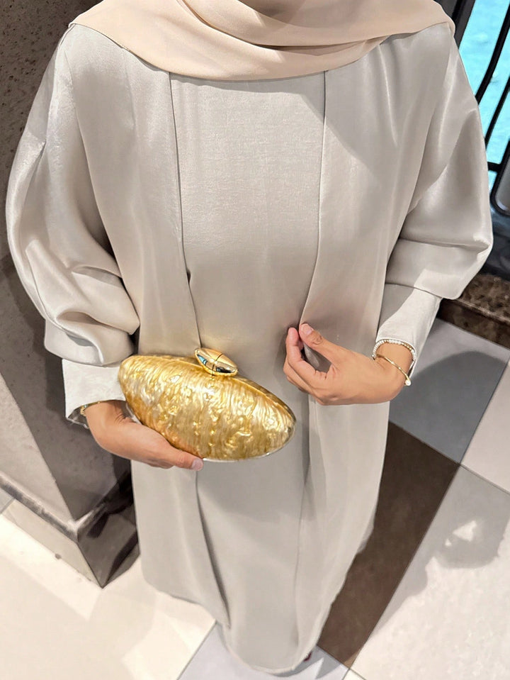 Set rochie și cardigan SHEIN, bej