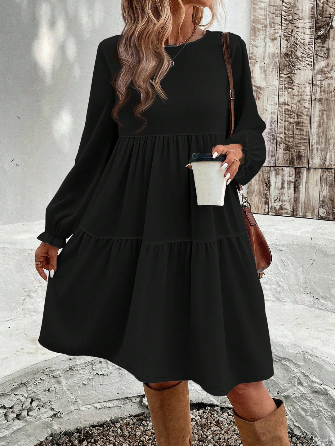 Rochie midi SHEIN, mix culori