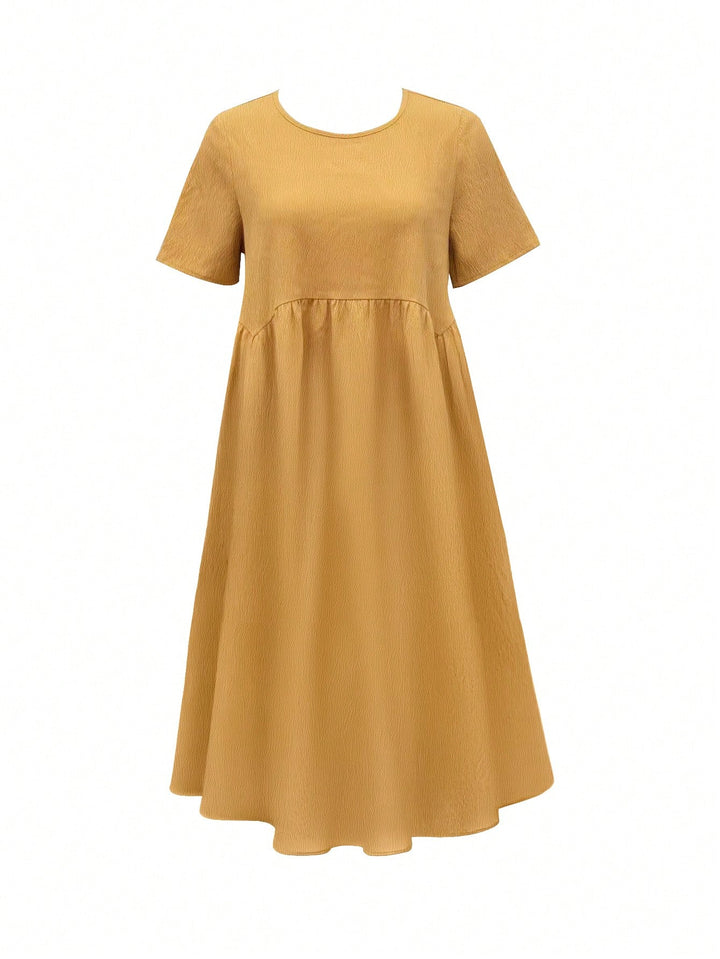 Rochie midi SHEIN, galben