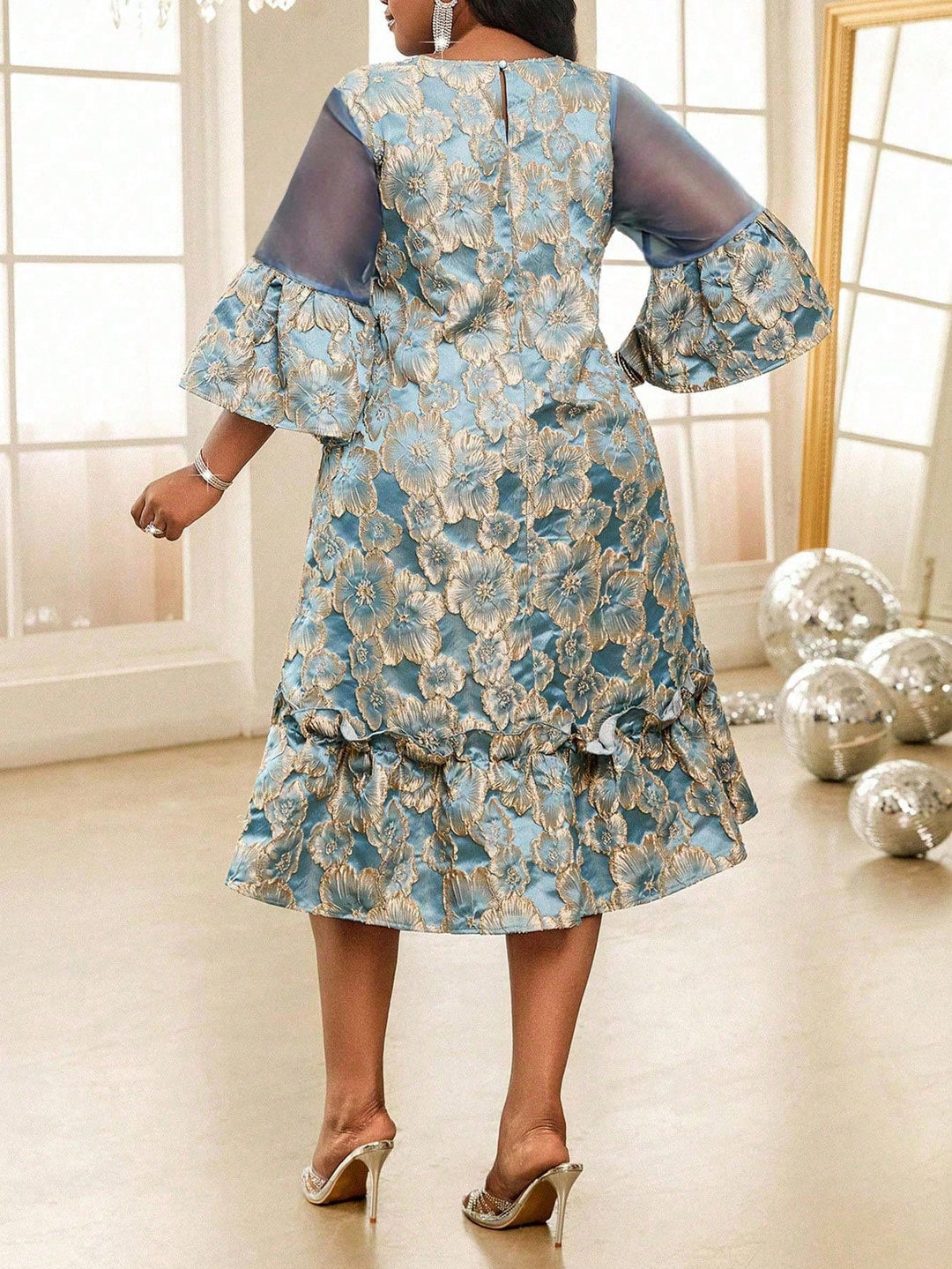 Rochie SHEIN, auriu