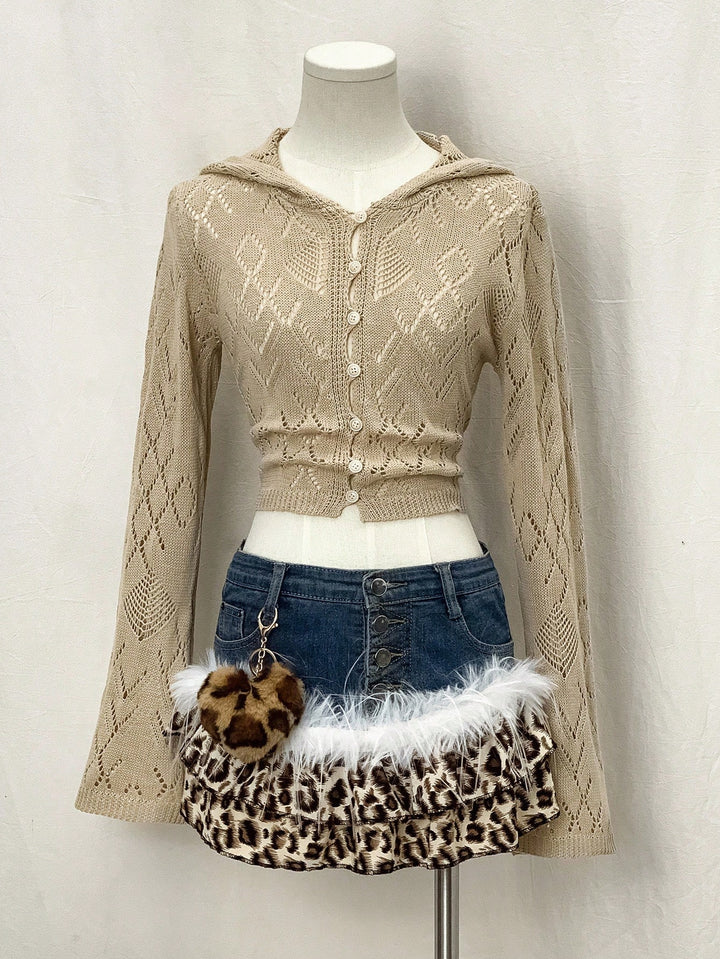 Cardigan SHEIN, bej