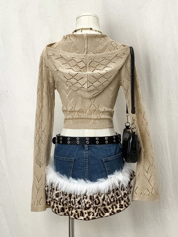 Cardigan SHEIN, bej