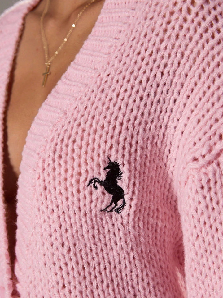 Cardigan SHEIN, roz