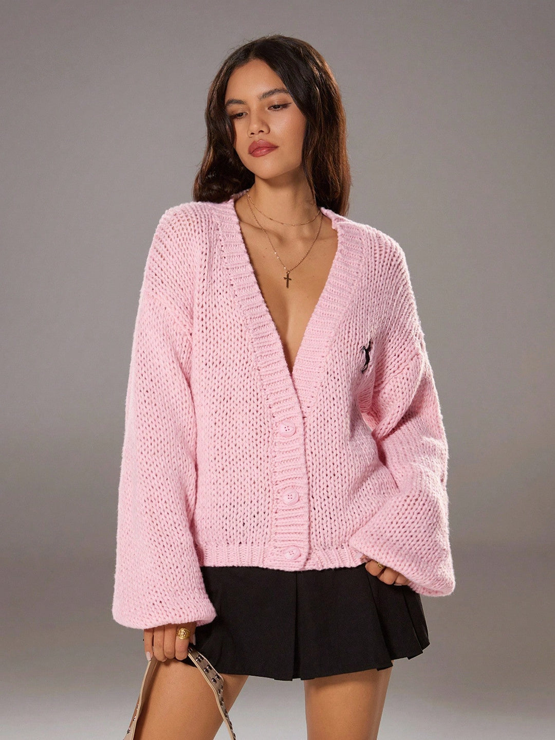 Cardigan SHEIN, roz