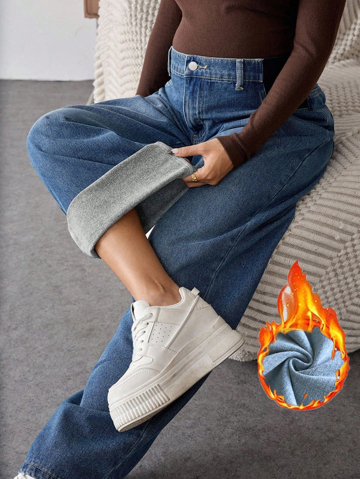 Jeans SHEIN, albastru