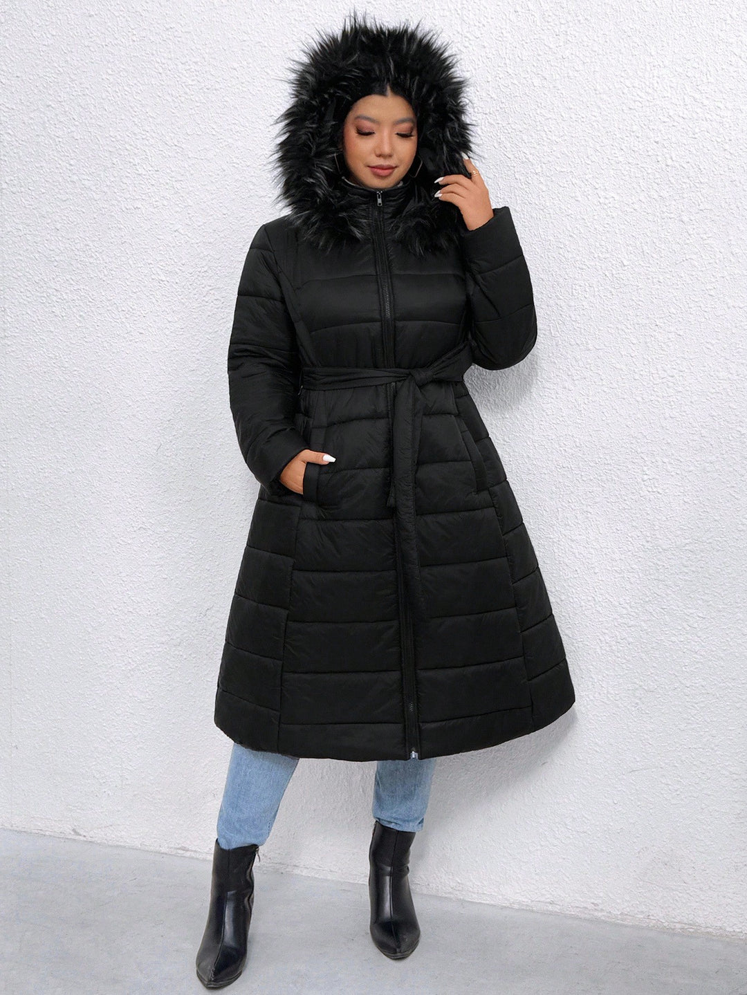 Palton SHEIN, negru