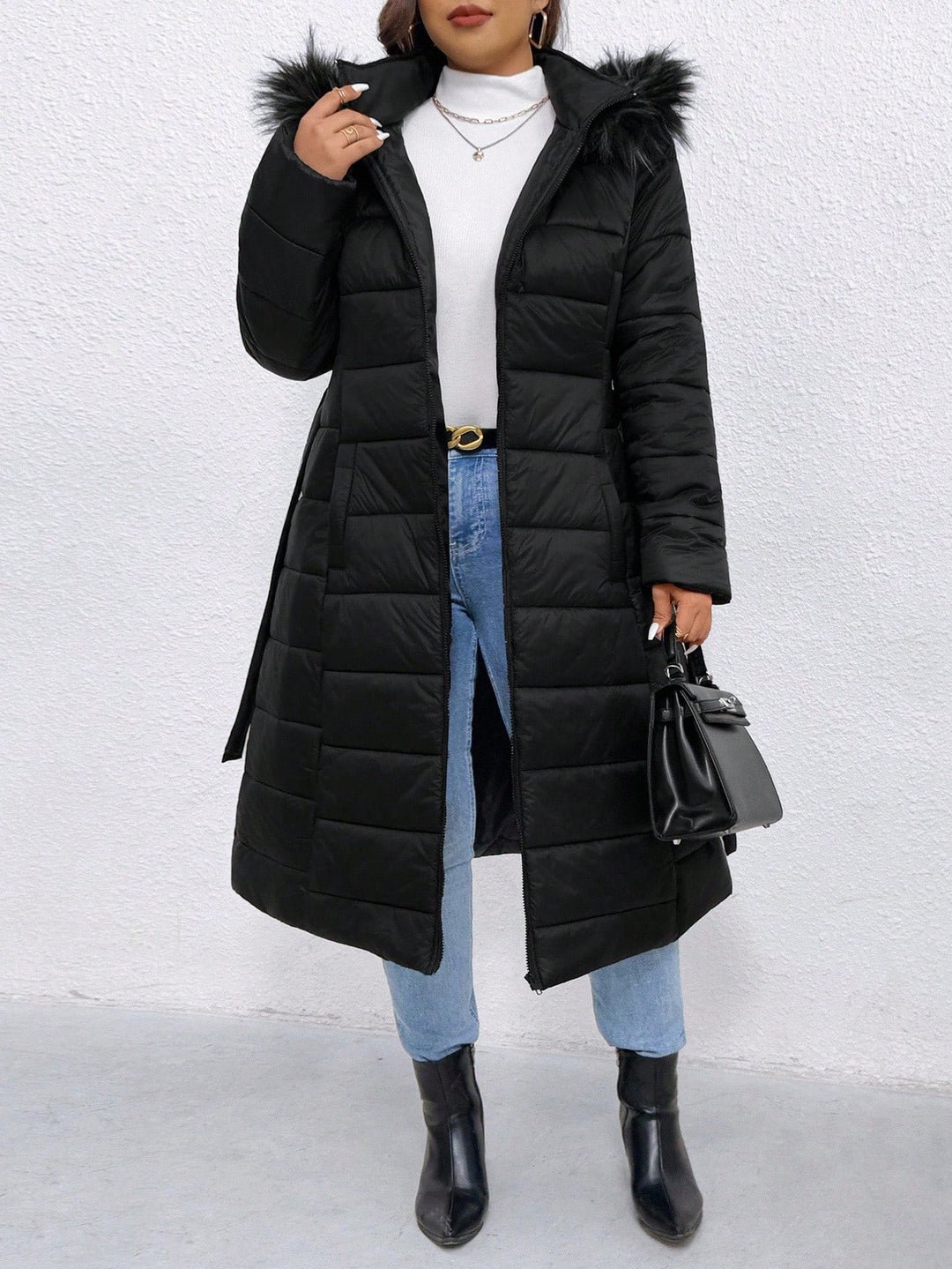 Palton SHEIN, negru