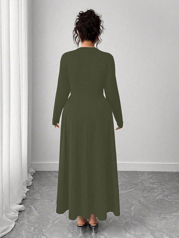Rochie SHEIN, kaki