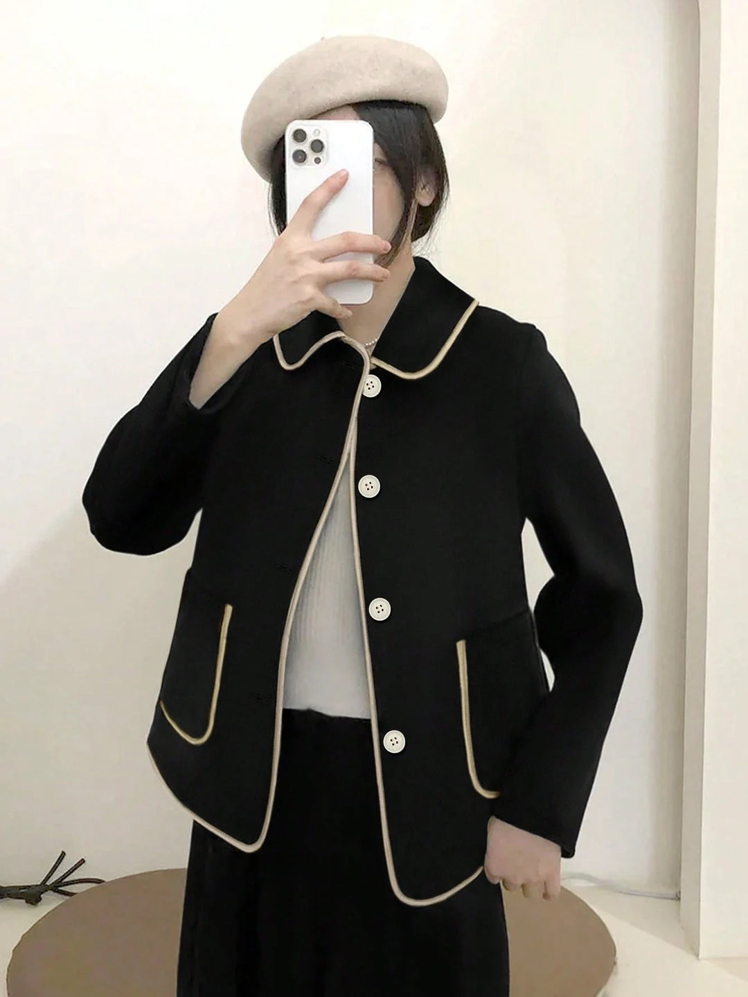 Cardigan SHEIN, negru