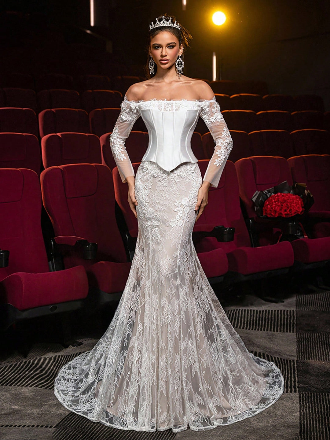 Rochie de ocazie și bridal SHEIN, bej