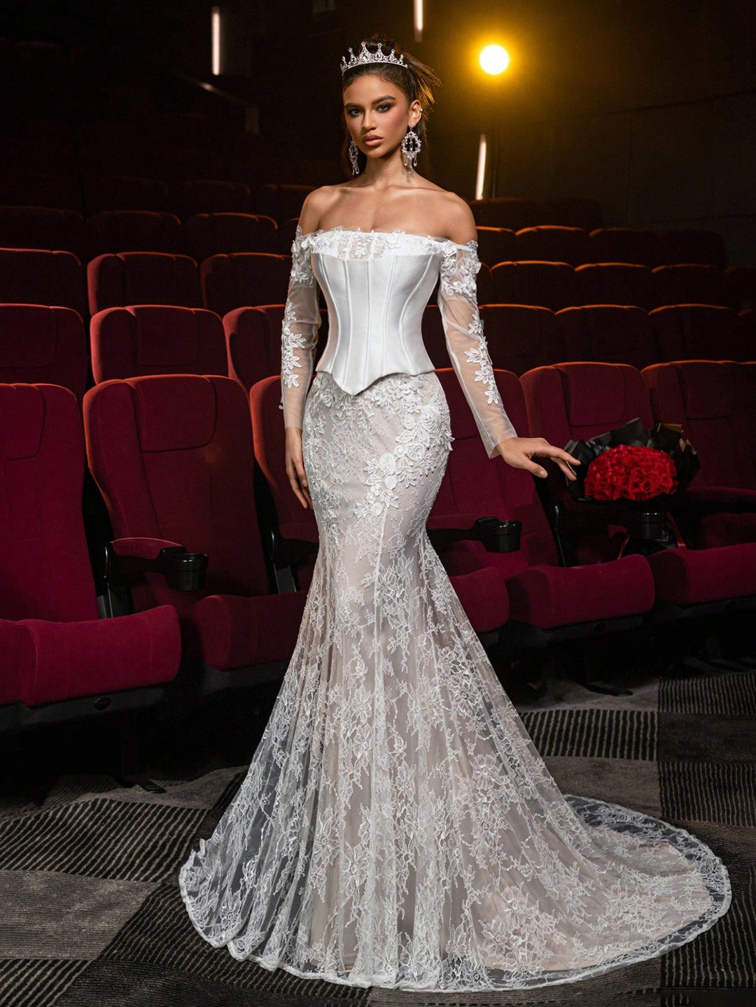 Rochie de ocazie și bridal SHEIN, bej