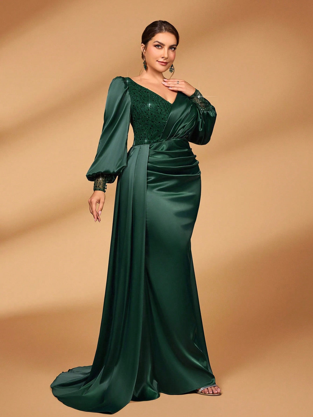 Rochie SHEIN, verde